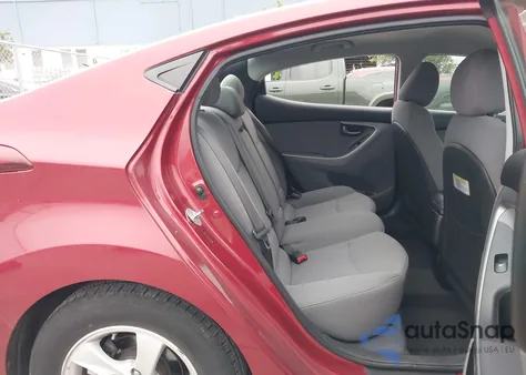 2014 Hyundai Elantra Se from USA, damaged, VIN 5NPDH4AE8EH540282